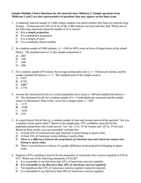 Image result for Sample Multiple Choice Questions