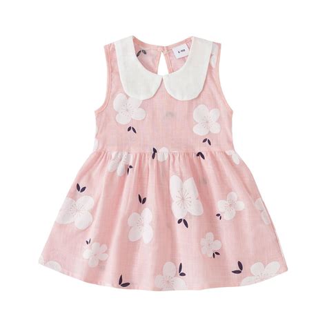 Utoimkio Clearance Baby Girls Princess Dress Floral Print Sleeveless ...