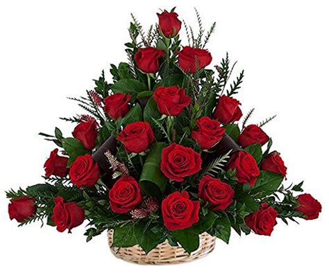 Blooming flowers rose triangle bouquet : Amazon.in: Home & Kitchen