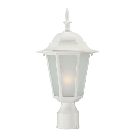 Acclaim Lighting Camelot 15.25-in Textured White Traditional Outdoor ...