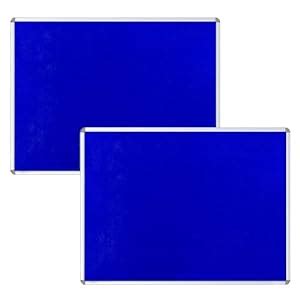 Kuber Industries- Pin-Up Board- 2 x 3 Feet-Pack of 2 (Blue) : Amazon.in ...
