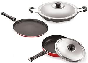 Buy Nirlon Special Non-Stick Cookware Dosa Tawa 27.5cm, Roti Tawa 29cm ...