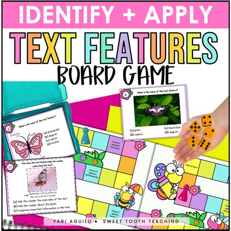 Image result for Text Features Task Cards