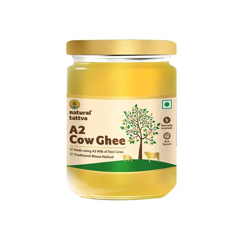 NATURAL TATTVA A2 Cow Ghee – Organic Tattva
