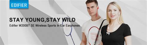Edifier W200BT SE Wireless Bluetooth 5.0 in-Ear Earphones Sports ...