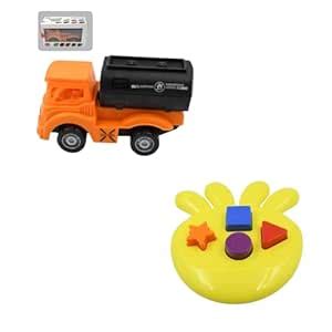 SHiU Tanker Truck Toy for Kids & Octo Shape Sorter Educational Toy ...