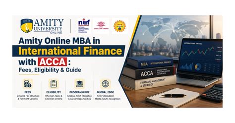 Amity Online MBA International Finance with ACCA 2026 | Amity Online ...