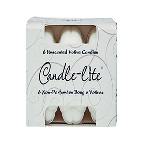 CANDLE-LITE - CANDLE-LITE 1601595 Votive Food Warmer Candle, White ...