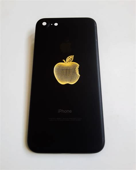 Ajanta Apple Logo 24K Gold Plating Metal Sticker 4037 Pack of 3 Pcs ...