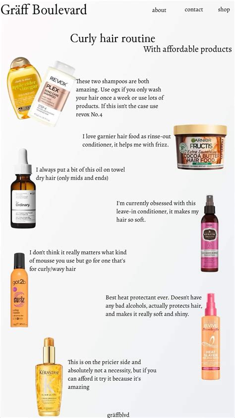 Affordable curly hair routine – Artofit