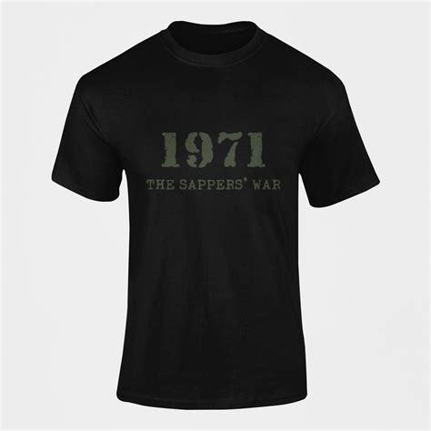 Men's Army T-shirt | Sapper | 1971 Sappers' War – Olive Planet