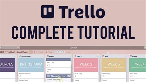 Image result for Trello Tutorial YouTube