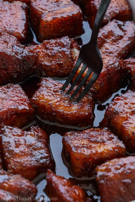 Pork Belly Burnt Ends Fat Up Or Down at Douglas Reddin blog