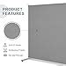 RANTILA Single Large Panel Room Divider, Privacy Screen for Office ...