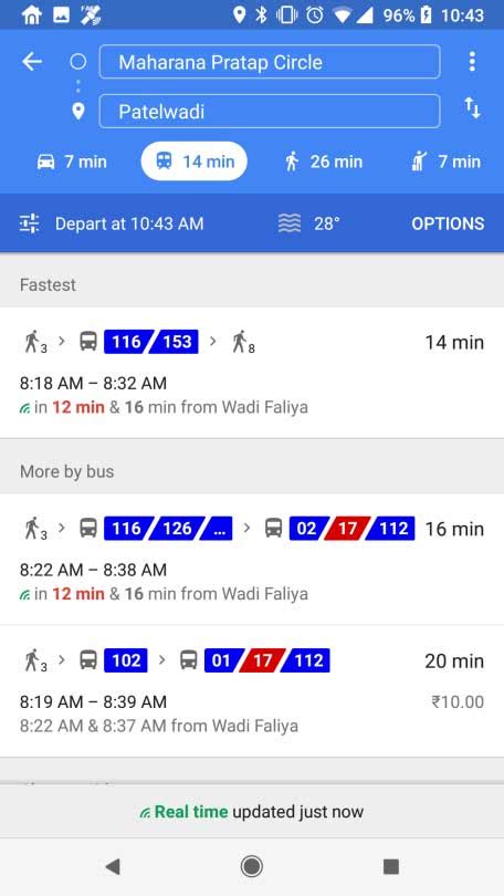 Surat Smart City - Real Time Bus Tracking