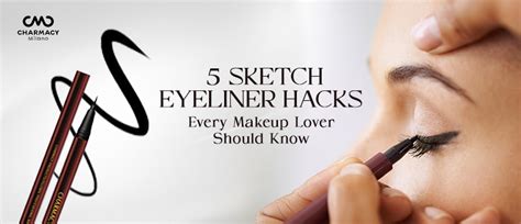 5 Sketch Eyeliner Hacks Every Makeup Lover Must Try | Charmacy