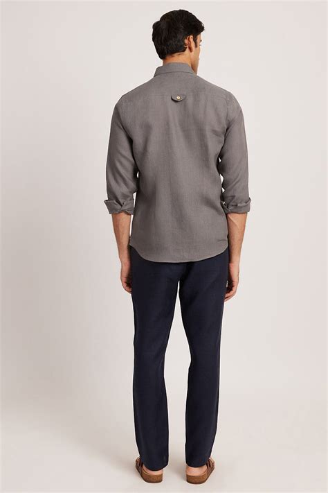 Pants for men- Buy Linen Easy Pants for Men Indigo Online