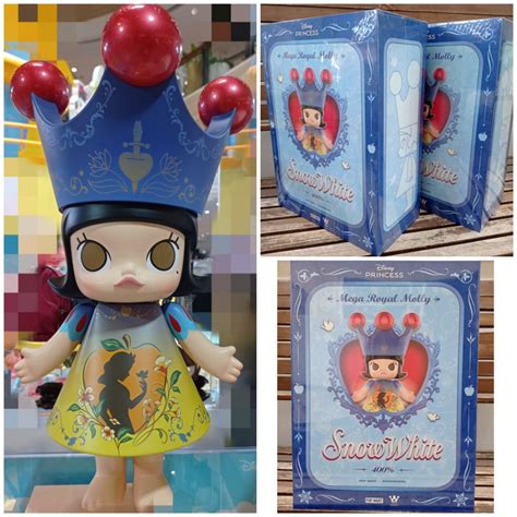 POPMART MEGA ROYAL MOLLY Snow White กล่องสวย พร้อมส่ง 400% บวกถุงกระดาษ ...