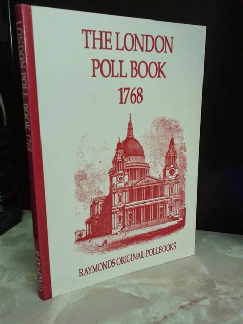 Buy The London Poll Book 1768 (Raymonds original pollbooks) Book Online ...