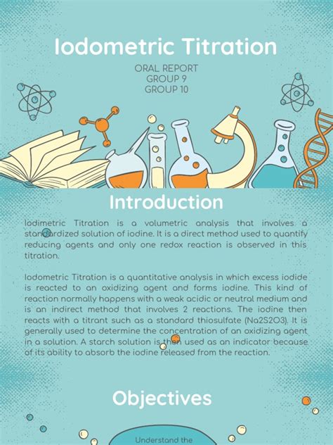 Image result for Iodometric Back Titration