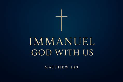 Immanuel: God With Us | Advent Reflection on Matthew 1:23