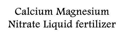 GACIL® Calcium Magnesium Nitrate NPK Micronutrient Liquid fertilizer ...