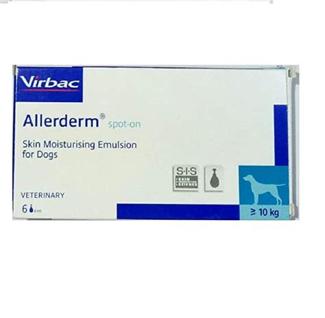 Buy Virbac Allerderm Spot-on Skin Moisturising Emulsion for Medium and ...