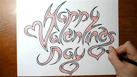 Cool Drawings For Valentine's Day at Jayne Griffin blog