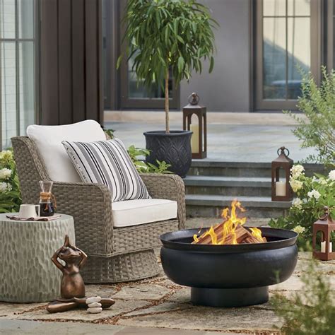 Titus Fire Pit Tray Lid | Grandin Road