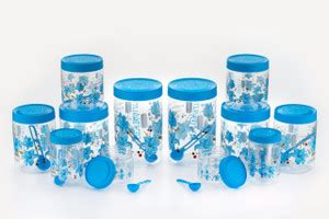 Shree Ganesh Polypropylene Grocery Container - 250 ml, 500 ml, 750 ml ...