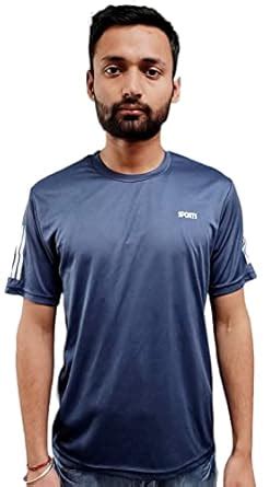 Buy Sports Wear DRI - FIT Lycra T - Shirt for Men | Regular Wear ...