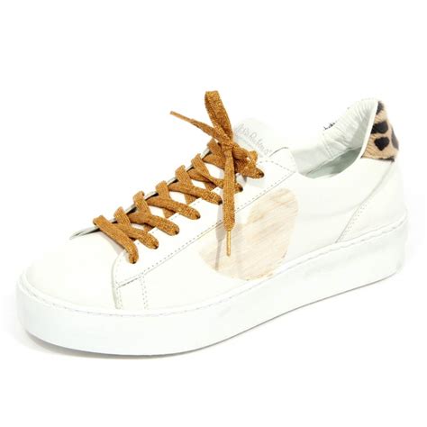 H1722 sneaker donna NIRA RUBENS woman COSMOPOLITAN CREEPER leather shoe ...