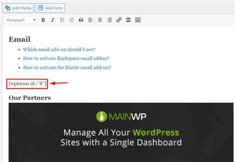 Shortcode WordPress 的图像结果