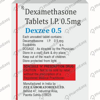 Buy Dexzee 0.5 MG Tablet (30) Online at Flat 15% OFF | PharmEasy