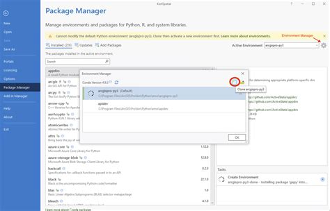 Image result for Python Environment Manager GUI