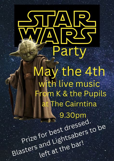 Star Wars Party - May the 4th!, Main Road, PH23 3AS Carrbridge, United ...