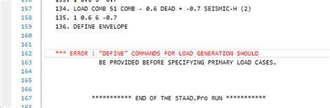 Image result for Cannot Generate Load for Commend