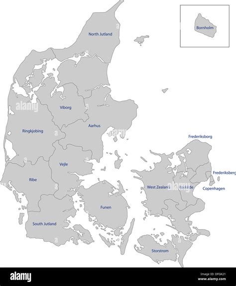 Jutland Peninsula Map