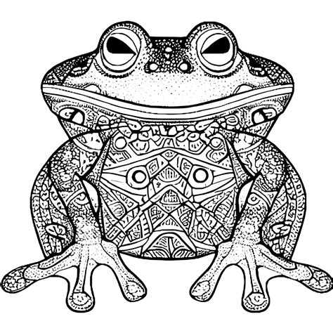 Coloring Pages Frogs Creative