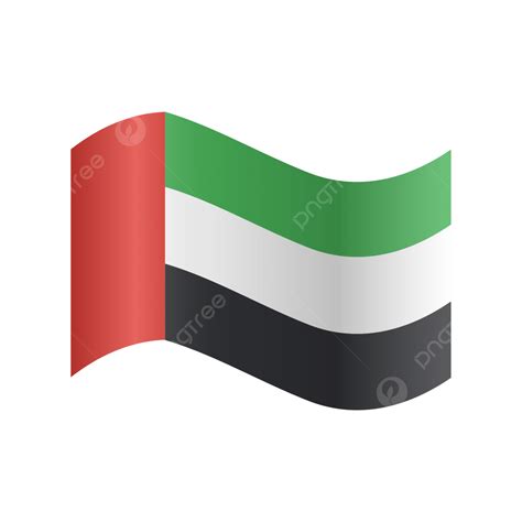 Vector Realistic Illustration Of Uae Flags, Uae, Flag, United Arab ...