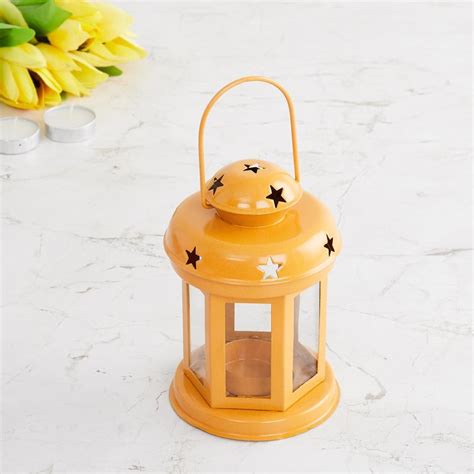 Buy Salsa Itara Metal Lantern from Home Centre at just INR 199.0