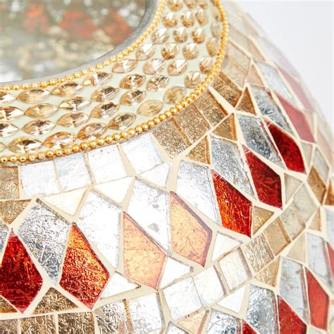 Buy Corsica Mabel Glass Mosaic Vase from Corsica by Home Centre at just ...