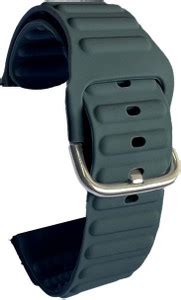 Melfo Rubber Strap Compatible with Gizmore Gizfit 904 Smart Watch Strap ...