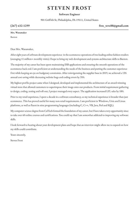 Computer Programmer Cover Letter Examples 的图像结果