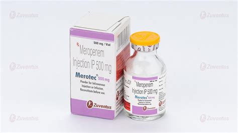 Merotec 500 mg Injection | Anti-infective | Meropenem Injection