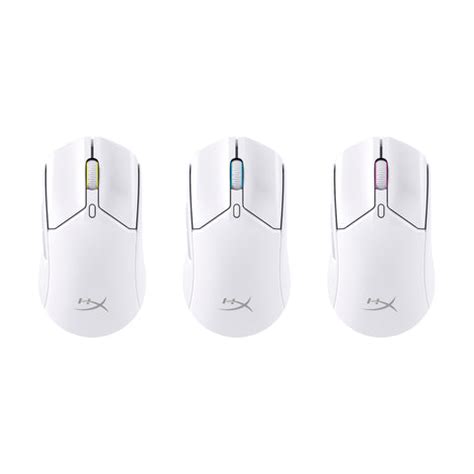 Image result for HyperX Pulsefire Haste White RGB
