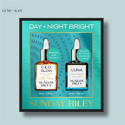 Sunday Riley Day and Night Bright Set – Luxe by Kan