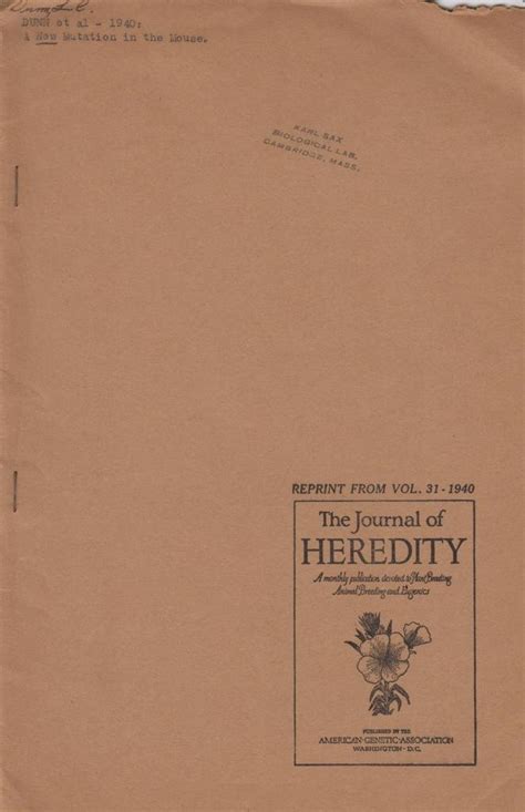 Buy A New Mutation in the Mouse Affecting Spinal Column and Urogenital ...