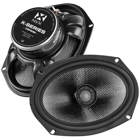 Buy NVX XSP692 900W Peak 300W RMS X-Series 6x9 2-Way Coaxial Speakers ...