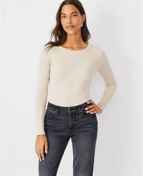 Long Sleeve Crew Neck Top
